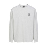 하이드로겐 유니 기본 긴팔 티셔츠 멜란지 그레이 | HYDROGEN | KREAM HYDROGEN Unisex Basic Long-Sleeve T-Shirt M Grey