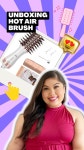 Amazon Live - Unboxing gifted hair trends hot air brush Unboxing gifted hair trends hot air brush