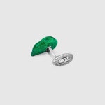 백강철물 | Gucci Garden enamel silver cat cufflinks | GUCCI® PL Gucci - Gucci Garden enamel silver cat cufflinks