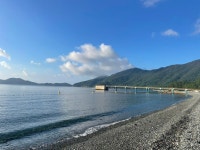 학동 흑진주 몽돌 해변