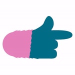 Hand Pointing Direction Sticker - Hand pointing Point Direction - GIF 탐색 및 공유