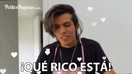 Que Rico Esta Rafa Polinesio GIF - Que Rico Esta Rafa Polinesio Delicioso - GIF 탐색 및 공유