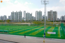 구로 안양천 인조잔디 축구장·파크골프장 이용법 | 서울시 - 내 손안에 서울 구로 안양천 인조잔디 축구장·파크골프장 이용법