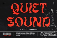 FREE FONT - Quiet Sound Blackletter font :: Behance FREE FONT - Quiet Sound Blackletter font