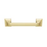 Hickory Hardware Forge 3-3/4-in (96mm) Center to Center Brushed Golden Brass Rectangular Handle Drawer Pull H076701-BGB at Lowes....