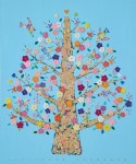 Anna.C | Happy tree(sky blue) :: 오픈갤러리