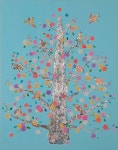 Anna.C | Happy tree(sky blue2) :: 오픈갤러리