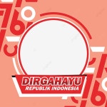 소셜 미디어 Twibbon Hut Ri Hari Kemerdekaan Iindonesia, 트위블 페이스 북, 소셜 미디어 Twibbon, 트위본 헛 리 76 PNG, 일러스트 및...