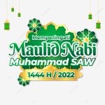 Maulid 나비 1444 H 타훈 2022, Maulid 나비 1444 H, 말리드 나비 2022, Maulid 나비 PNG, 일러스트 및 벡터 에 대한 무료 다운로드...
