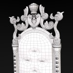 킹스체어(king's chair) | Kings Throne Chair 3D 모델 $39 - .3ds .blend .dae .fbx .max .obj - Free3D