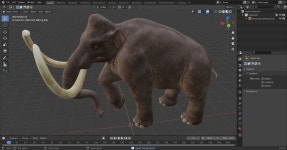 Mammoth Walking Pose 3D 모델 $149 - .3ds .blend .c4d .fbx .max .ma .lxo .obj - Free3D