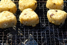 Grilled Rice Ball Stock Photo, Picture and Royalty Free Image. Image 46758683. Grilled rice ball