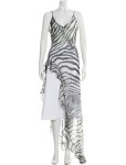 날라리아이래쉬 | Delfi Collective Animal Print V-Neck Top - Tops, Clothing - WDELF22632 | The RealReal