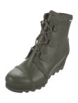 Ash Canvas Lace-Up Boots - Blue Boots, Shoes - WAB23699 | The RealReal Canvas Lace-Up Boots