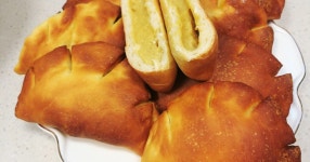에어프라이어 빵 만들기 달콤한 슈크림 빵