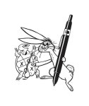 Rabbit Playing Tic Tac Toe #1 Poster by CSA Images - Fine Art America Rabbit Playing Tic Tac Toe #1 Poster by CSA Images