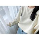 비에프앤코 | 비에프 프린팅 박시핏 맨투맨 - 리리앤코 비에프 프린팅 박시핏 맨투맨