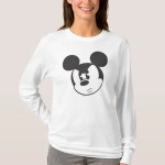 Classic Mickey | Angry Head T-Shirt | Zazzle
