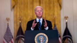 President Joe Biden addresses supply chain issues ahead of holiday season