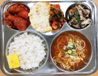 덕암고등학교집단급식소 | 급식사진<식생활관<열린마당<덕암고등학교 덕암고등학교