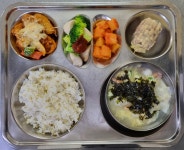 안천2리 경로당(공터) | 급식 사진<급식실<학교소식<안천초중고등학교 안천초중고등학교
