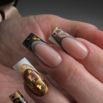 Extension Demi POPITS Qu’est ce que vous en pensez ? #nails #artisticnaildesign #artisticnails #nailsonfleek #onglesengel...