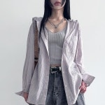 LOWEAR : 로웨어 | - top : drape ribbon off shoulder ops - bottom : layered shirring mini skirt | Instagram Instagram의 LOWEAR...