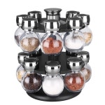 Rebrilliant 16 Jar Spice Jar & Rack Set & Reviews | Wayfair 16 Jar Spice Jar & Rack Set