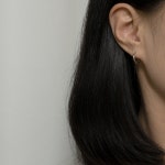 실링블링 실버 링귀걸이 데일리 볼드 1mm (8.5·10.5·12.5·15mm)