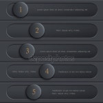 블랙 디자인 웹사이트 레이아웃 — 스톡 벡터 © A-R-T-U-R #13930856