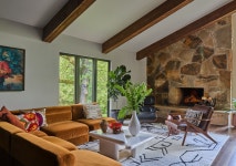 A Mid-Century Home on The Preserve - Midcentury - Living Room - Chicago - by Two Hands Interiors | Houzz
