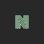 현대의 모노그램 문자 N 로고 스톡 벡터 - ©UASUMY 77856476 현대의 모노그램 문자 N 로고