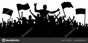 박수, 환호 하는 관객 들 박수. 쾌활 한 스포츠 팬입니다. 군중 축구... 박수, 환호 하는 관객 들 박수. 쾌활 한 스포츠 팬입니다. 군중 축구...