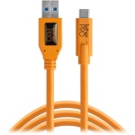 Tether Tools TetherPro USB Type-C Male to USB 3.0 CUC3215-ORG Tether Tools TetherPro USB Type-C Male to USB 3.0 Type-A Male Cable...