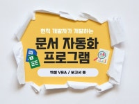 현직 개발자의 칼퇴를 위한 엑셀 구글시트 업무 자동화 - 크몽