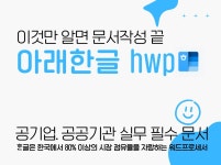 27년경력으로 뽑은 아래한글(HWP) 진짜 유용한 기능 - 크몽