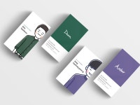 주식회사 에쓰컬쳐 | 전문가/프리랜서/회사프로필 캐리커쳐 명함 제작 - 크몽