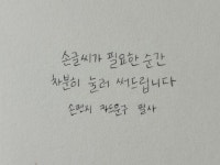 손글씨 손편지 필사 필요한 글씨 써드립니다 - 크몽