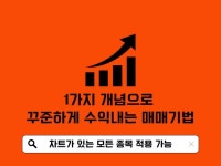 1가지 개념으로 꾸준하게 수익내는 매매기법 - 크몽