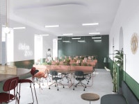 studio MAS creates 'the menagerie' as an urban zoo co-working space