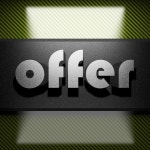 offer word of iron on carbon 7613764 Stock Photo at Vecteezy Download offer word of iron on carbon for free