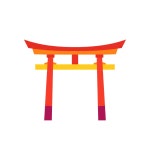 A tori tori gate in a colorful design 73175570 PNG Download A tori tori gate in a colorful design for free