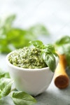 Pesto sauce — Stock Photo © livfriis #11921477 Pesto sauce
