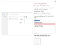 서식 파일에서 Access 앱 만들기 | Microsoft Support