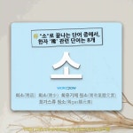 희.소.락공방 | 국어사전에서 🌾"소"로 끝나는 단어 중에서, 한자 '稀 (드물 희)' 관련 단어는 8개