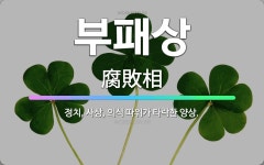 🌟부패상: 정치, 사상, 의식 따위가 타락한 양상. - 표준국어대사전