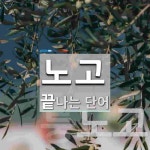 노고로시마씀 | 노고로 끝나는 단어는? 2개