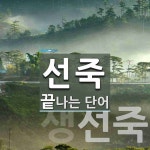 선죽으로 끝나는 단어는? 2개