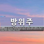 태양기술사사무소주 | 방위주 뜻