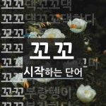 "꼬꼬" 시작 단어